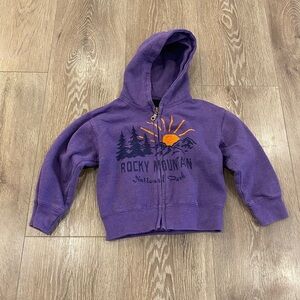 Rocky Mountain National Park Purple Hoodie